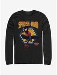 Marvel Spider-Man Golden Miles Long-Sleeve T-Shirt, BLACK, hi-res