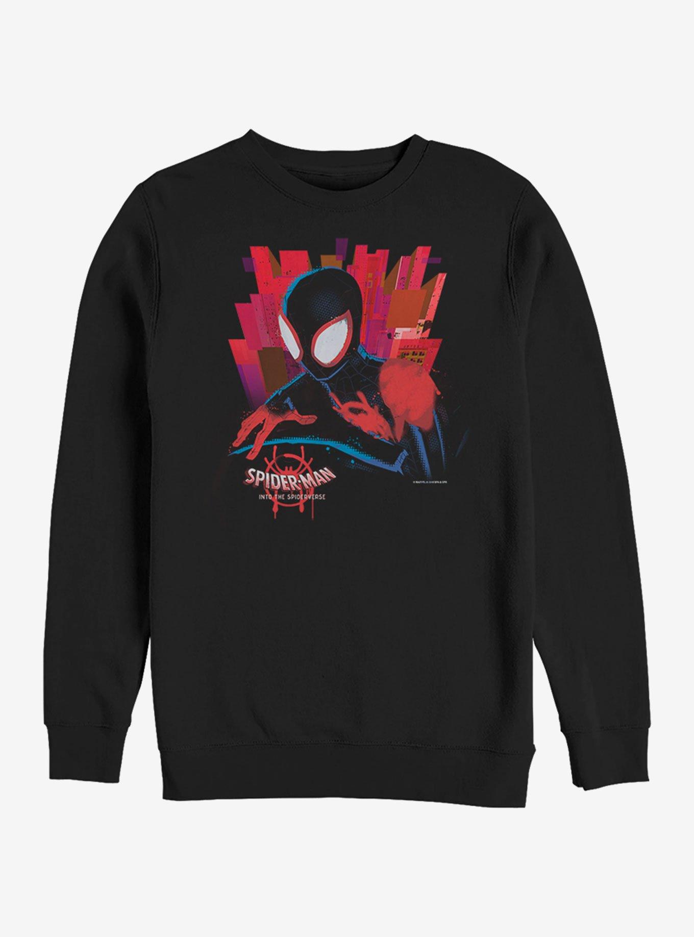 Marvel Spider-Man Black Spider Sweatshirt