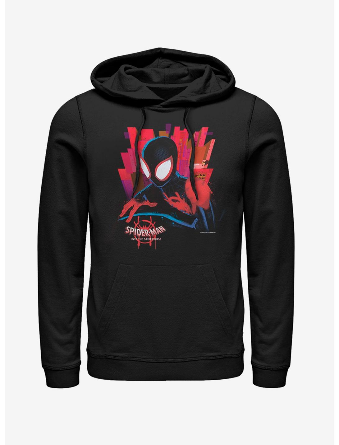Marvel Spider-Man Black Spider Hoodie, BLACK, hi-res