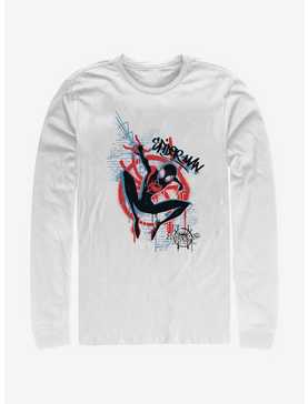 Marvel Spider-Man Graffiti Spider Long-Sleeve T-Shirt, , hi-res