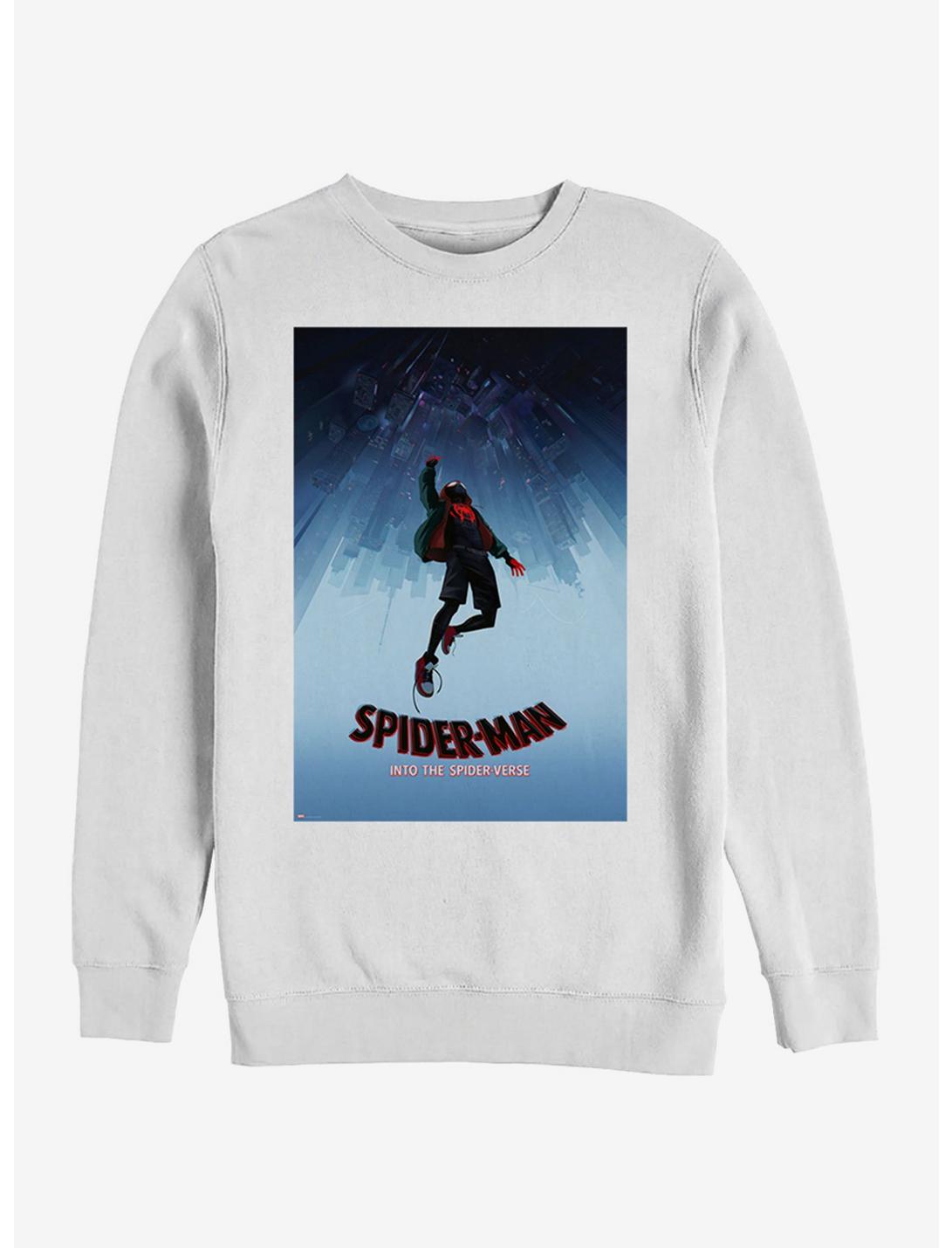 Marvel Spider-Man Spider-Verse Sweatshirt, WHITE, hi-res