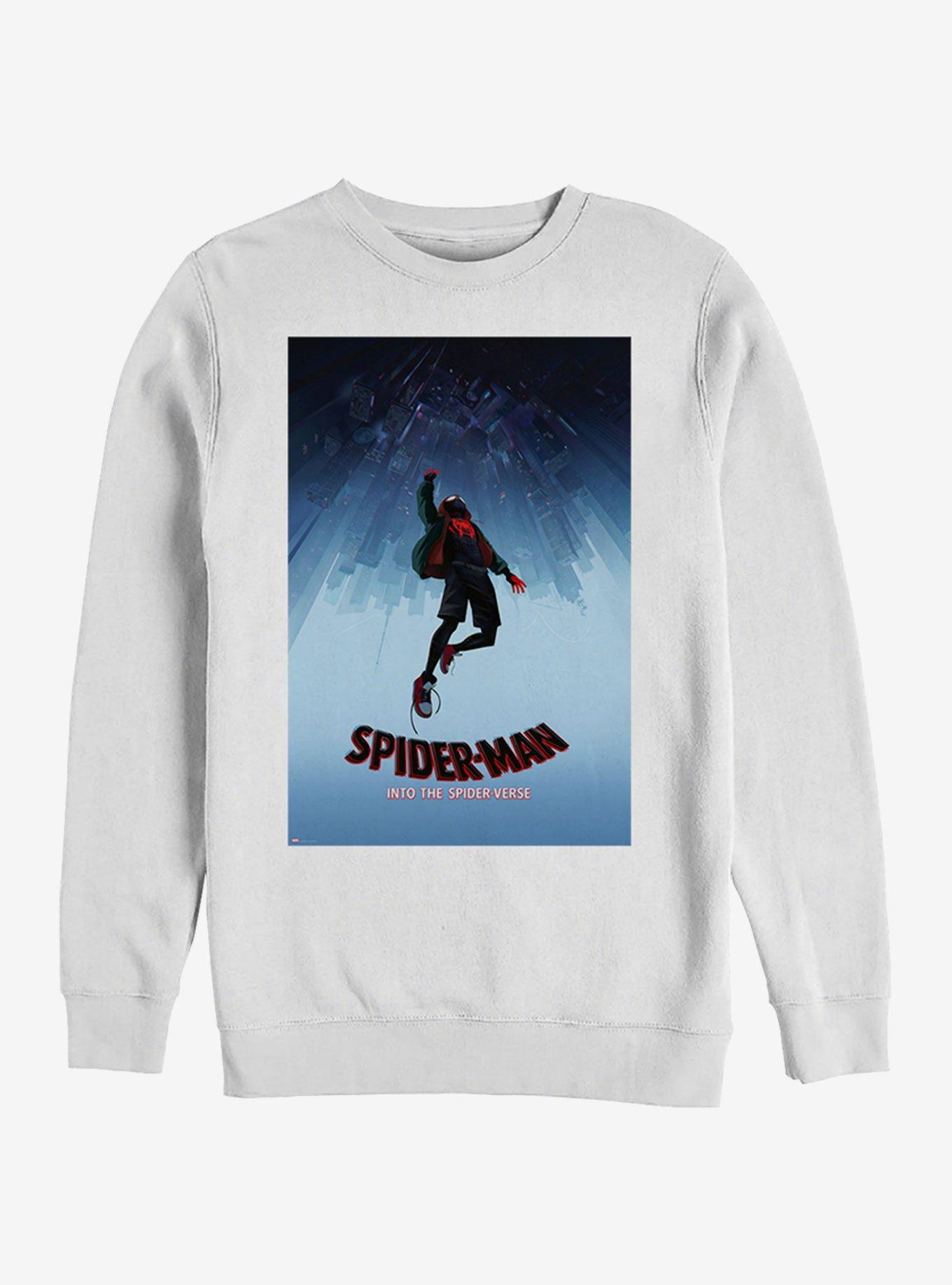 Marvel Spider-Man Spider-Verse Sweatshirt, WHITE, hi-res