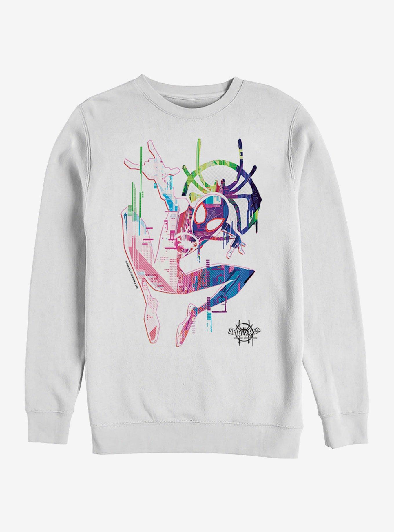 Marvel Spider-Man Water Spidey Sweatshirt, WHITE, hi-res