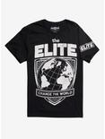 The Elite Change The World T-Shirt Hot Topic Exclusive, WHITE, hi-res