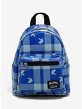 Loungefly Harry Potter Ravenclaw Plaid Mini Backpack, , hi-res