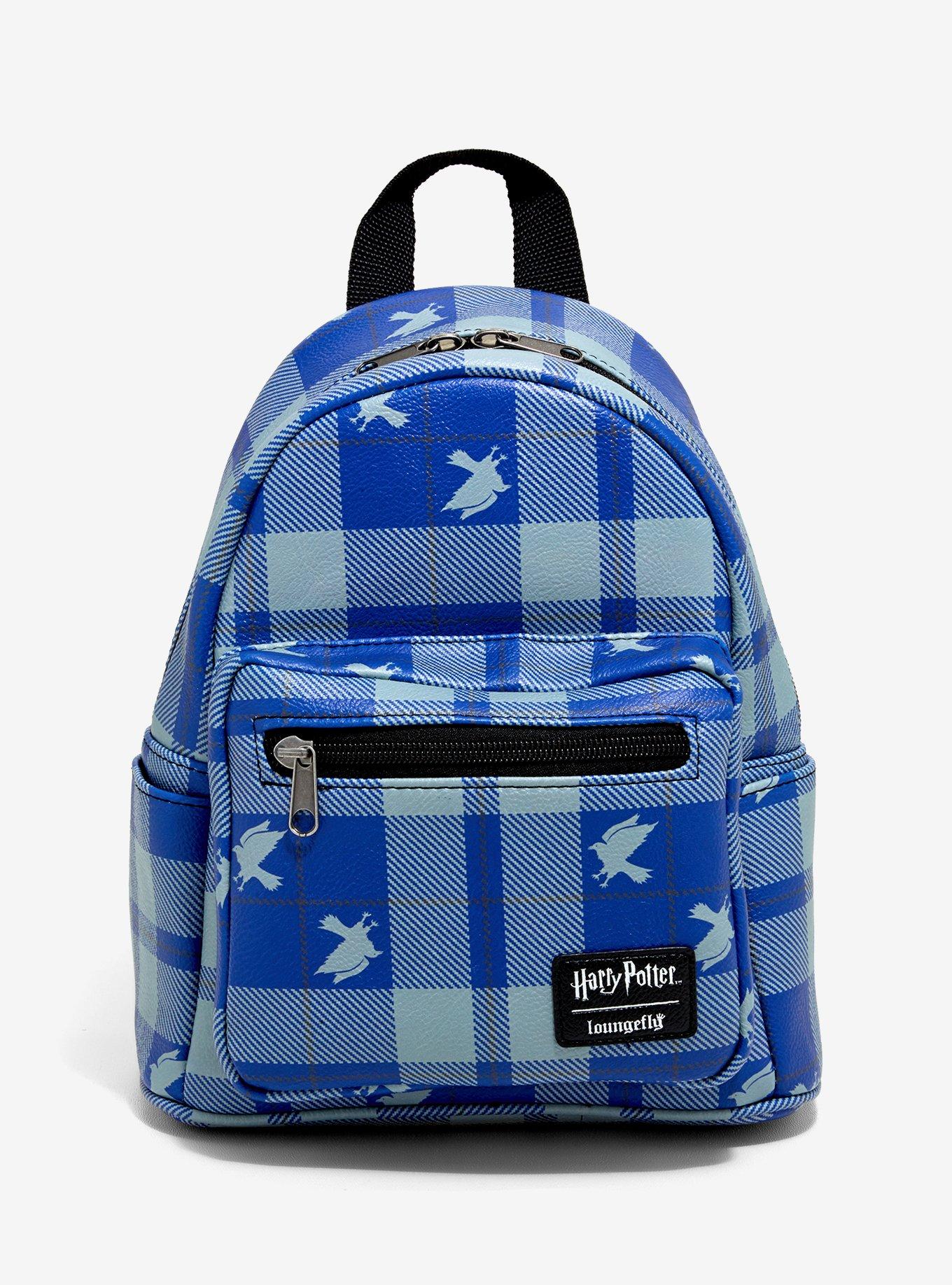 Loungefly Harry Potter Ravenclaw Plaid Mini Backpack, , hi-res