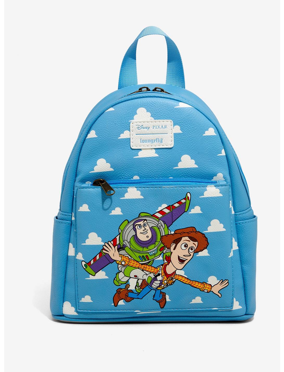 Loungefly Disney Pixar Toy Story Woody & Buzz Clouds Mini Backpack, , hi-res