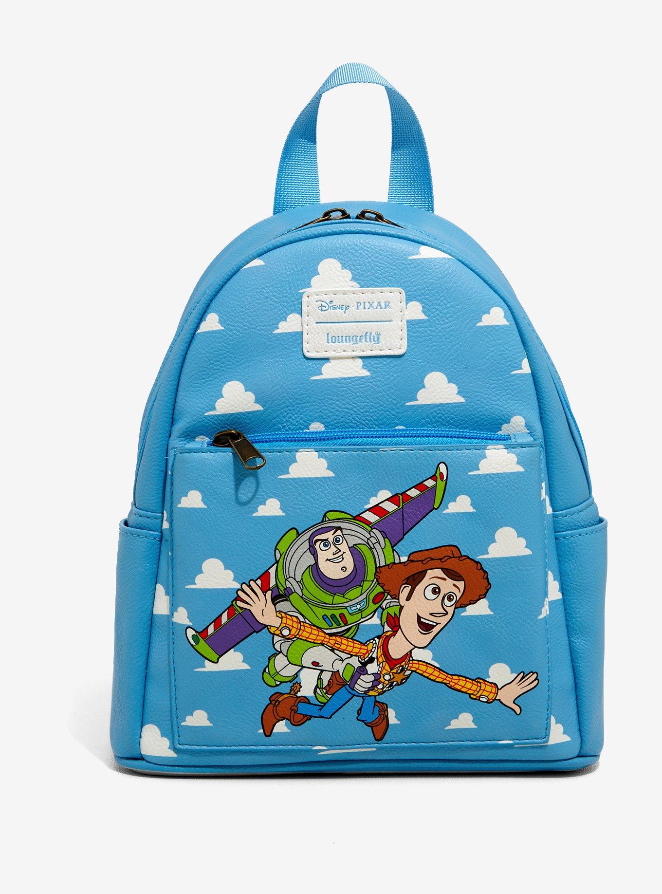 Loungefly Disney Pixar Toy Story Woody & Buzz Clouds Mini Backpack, , hi-res