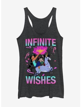 Plus Size Disney Aladdin Infinite Wishes Womens Tank, , hi-res