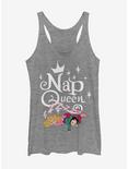 Disney Sleeping Beauty Nap Queen Womens Tank, GRAY HTR, hi-res