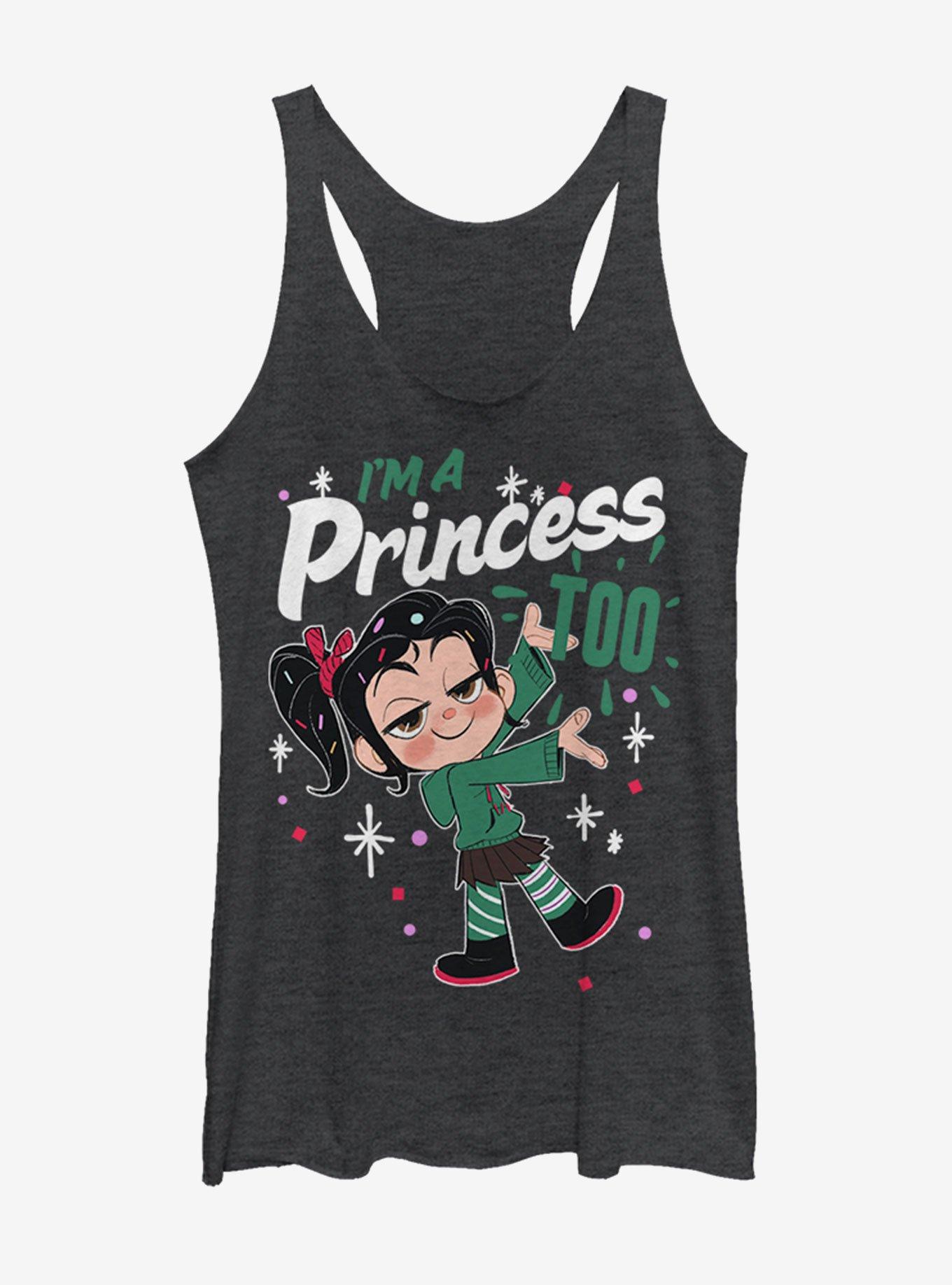 Disney Ralph Breaks the Internet Vanellope Princess Too Womens Tank, , hi-res