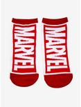 Marvel Logo No-Show Socks, , hi-res