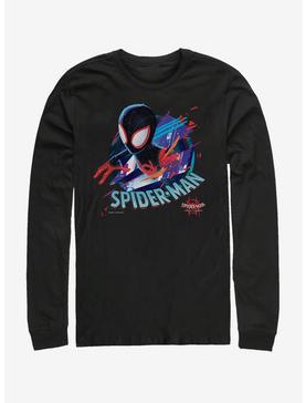 Marvel Spider-Man: Into the Spider-Verse Cracked Spider Womens Long-Sleeve T-Shirt, , hi-res