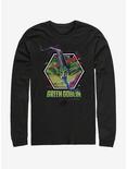 Marvel Spider-Man: Into the Spider-Verse Goblin Rage Womens Long-Sleeve T-Shirt, BLACK, hi-res