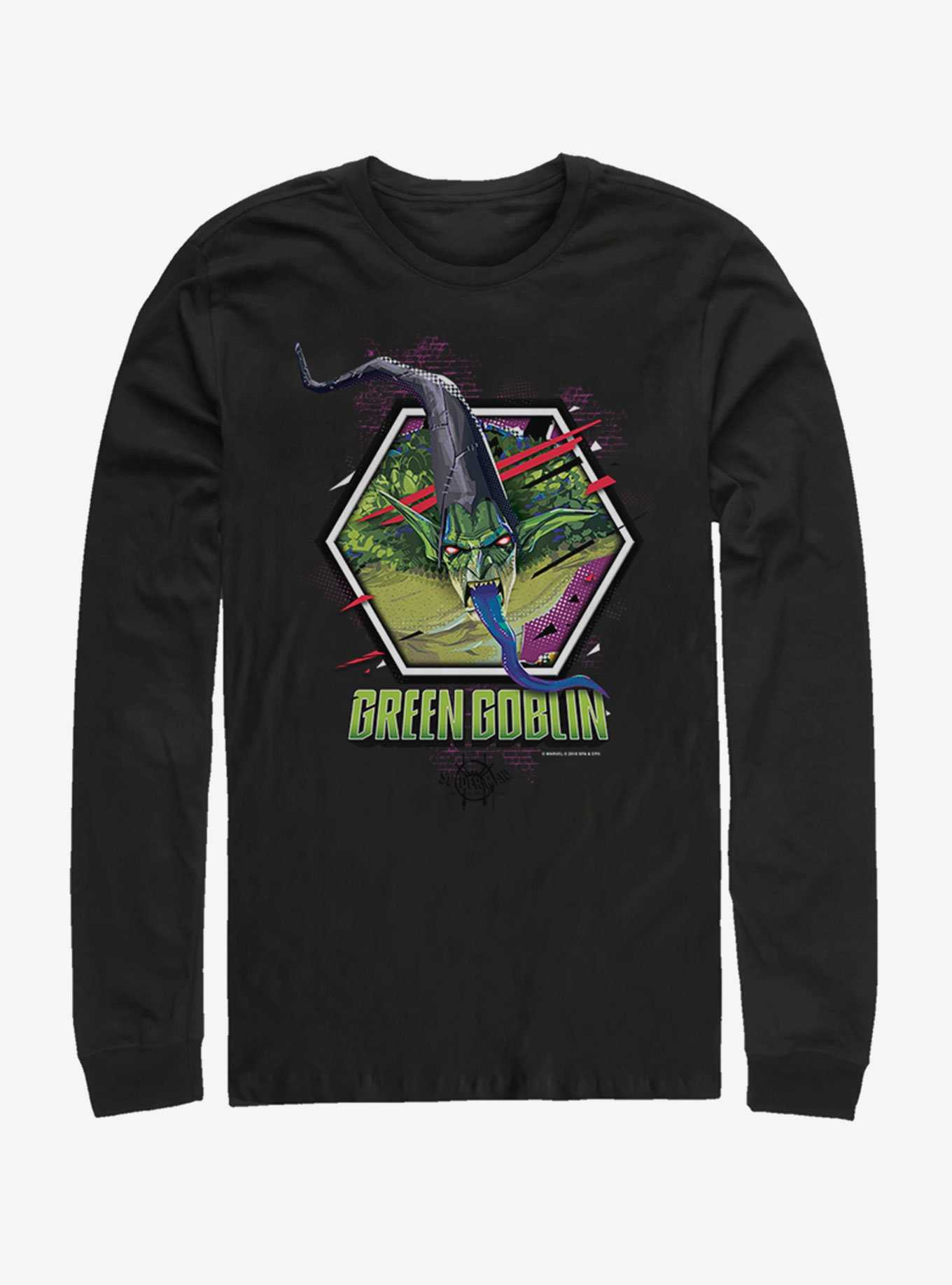 Marvel Spider-Man: Into the Spider-Verse Goblin Rage Womens Long-Sleeve T-Shirt, , hi-res
