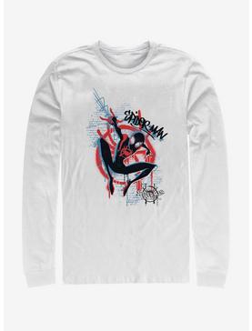 Marvel Spider-Man: Into the Spider-Verse Graffiti Spider Womens Long-Sleeve T-Shirt, , hi-res