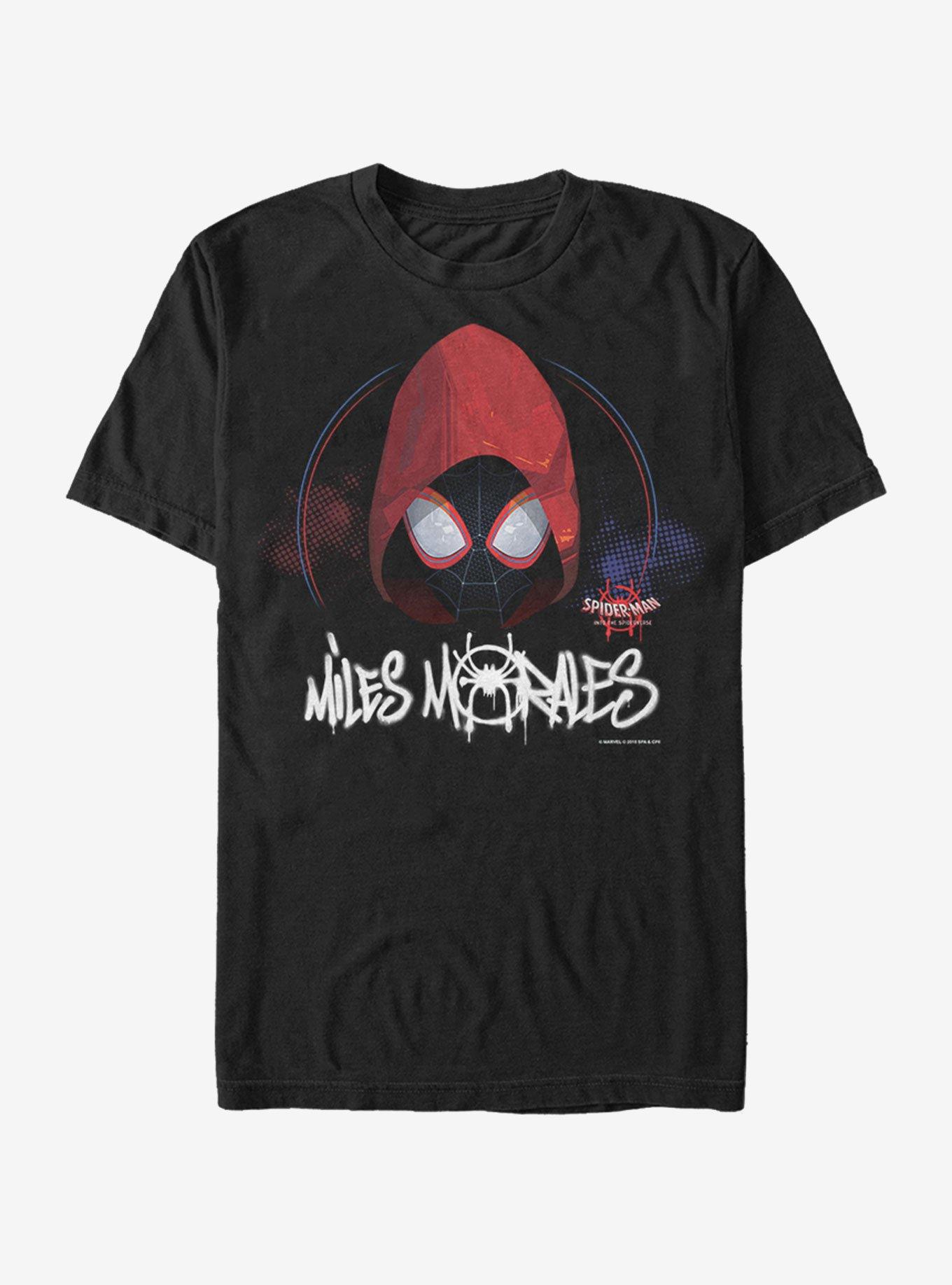 MARVEL Extra Soft Marvel Spider-Man Hooded Miles T-Shirt
