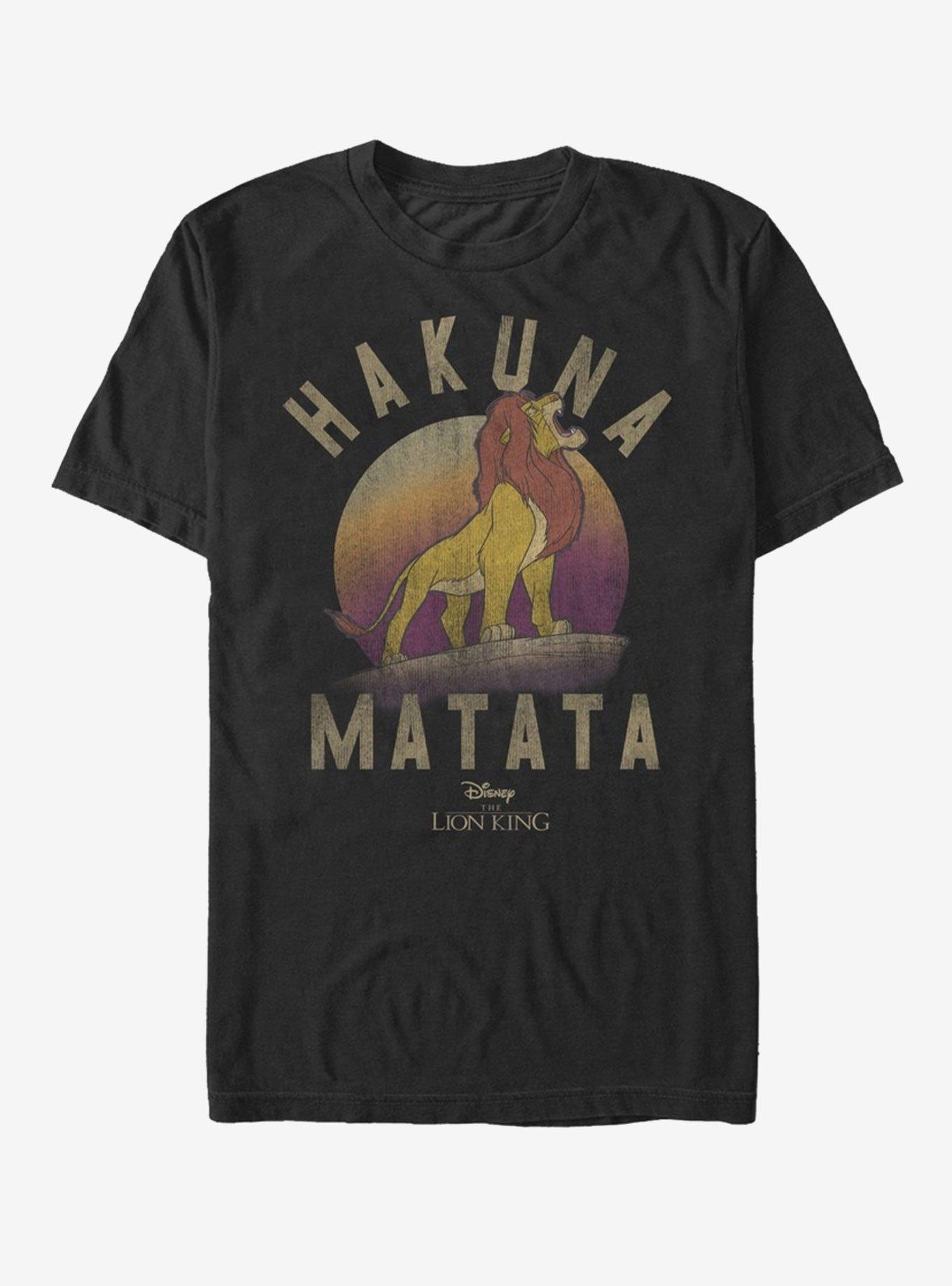 Extra Soft Disney The Lion King Warrior  T-Shirt, BLACK, hi-res