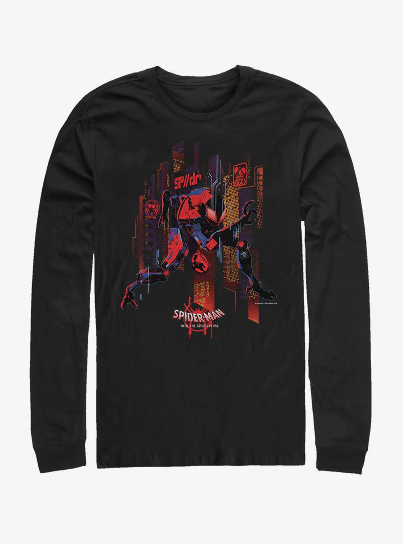 Marvel Spider-Man: Into the Spider-Verse Future Spidey Womens Long-Sleeve T-Shirt, , hi-res