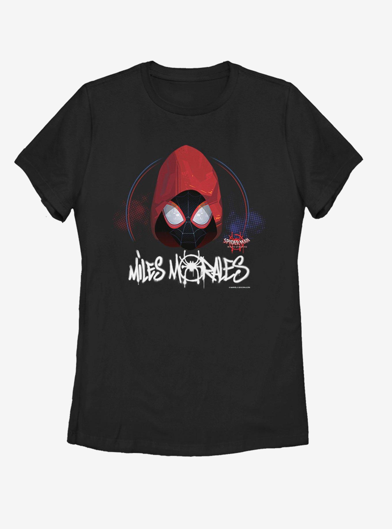 Marvel Spider-Man: Into the Spider-Verse Hooded Miles Womens T-Shirt, , hi-res