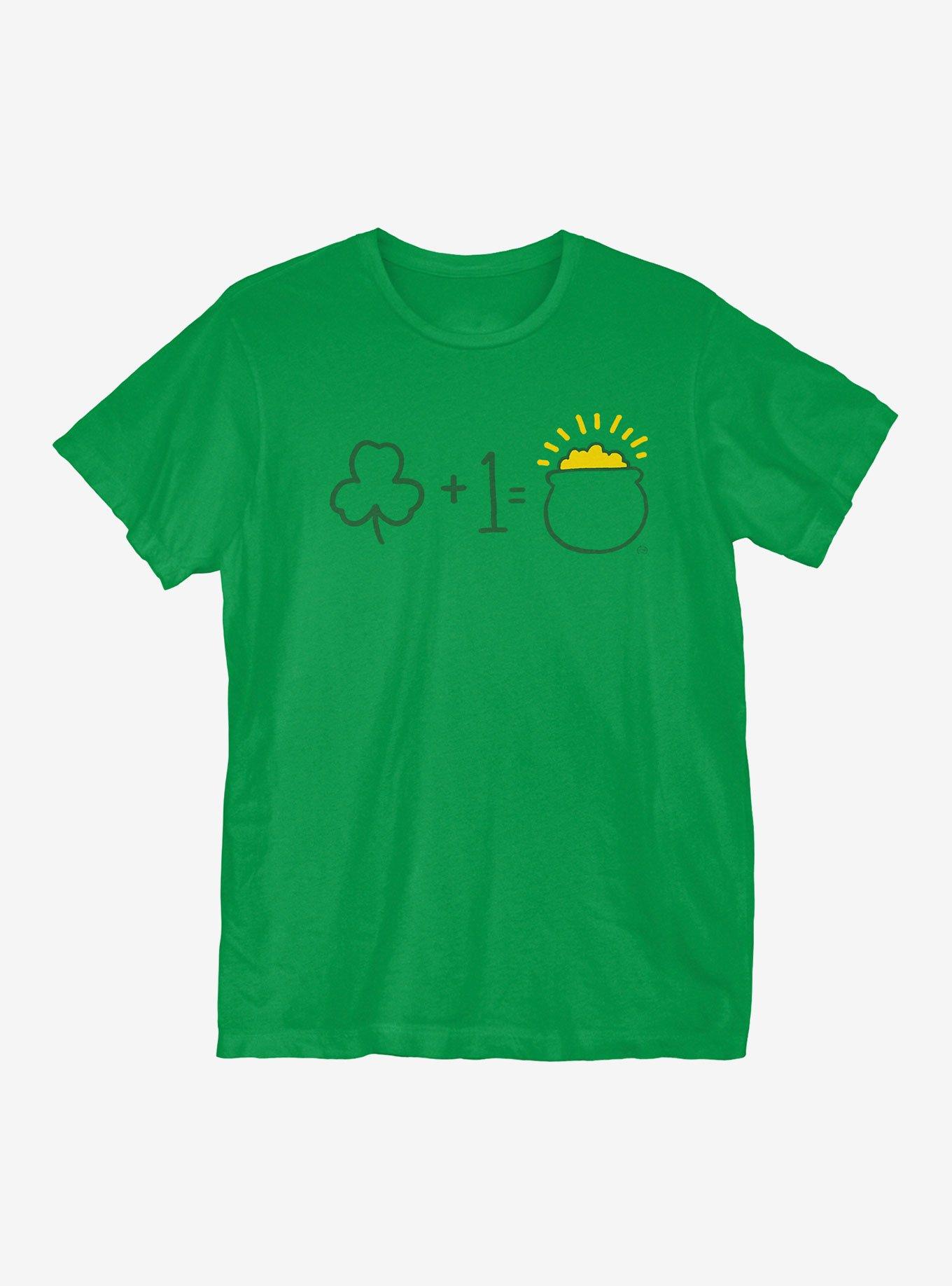 St Patrick's Day Get Rich T-Shirt, KELLY GREEN, hi-res
