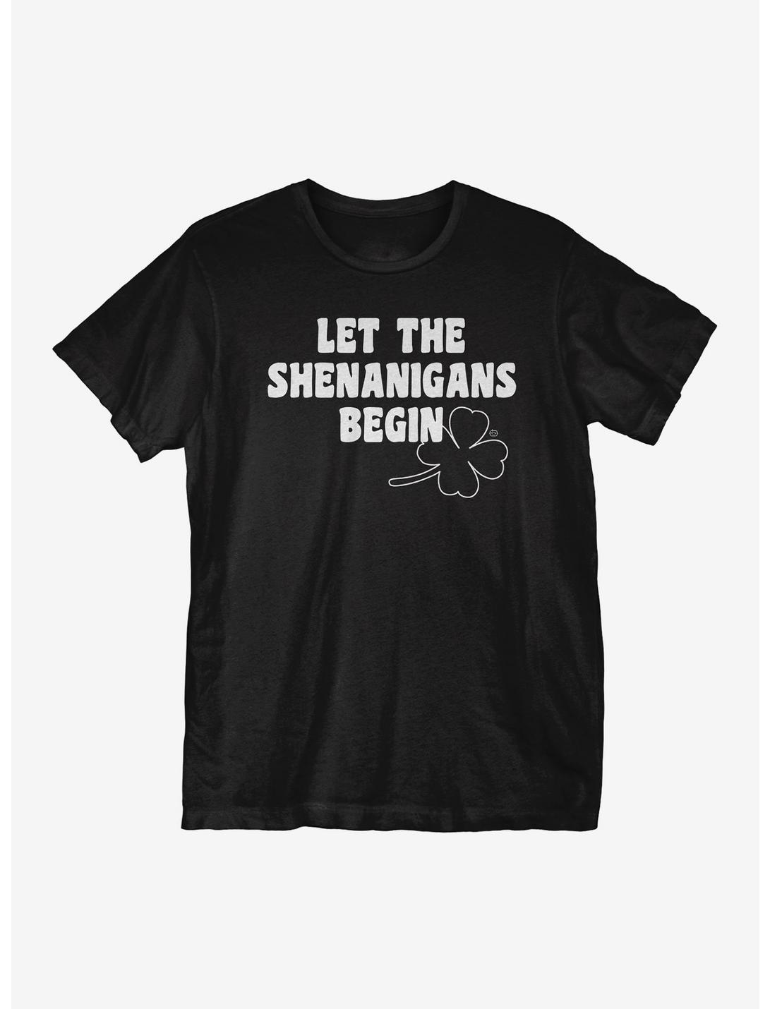 St Patrick's Day Shenanigans T-Shirt, BLACK, hi-res
