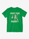 St Patrick's Day Who's Your Paddy T-Shirt, KELLY GREEN, hi-res