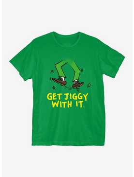 St Patrick's Day Get Jiggy T-Shirt, , hi-res