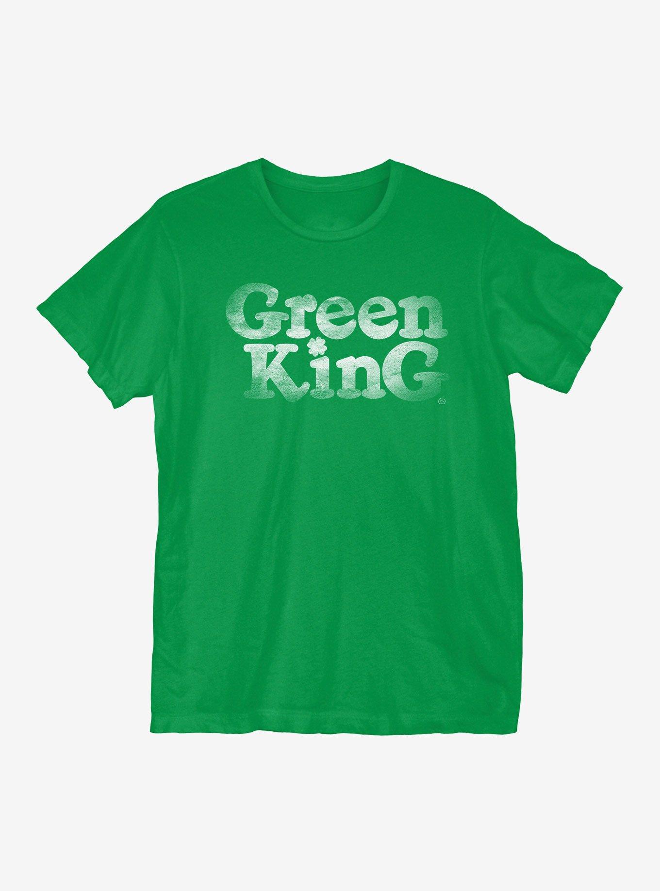 St Patrick's Day Green King T-Shirt, KELLY GREEN, hi-res