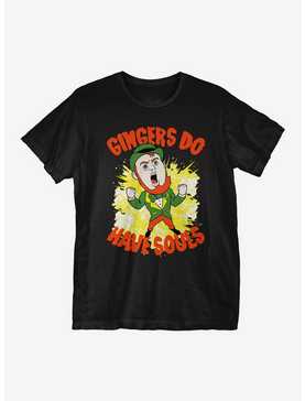St Patrick's Day Ginger Do Have Souls T-Shirt, , hi-res