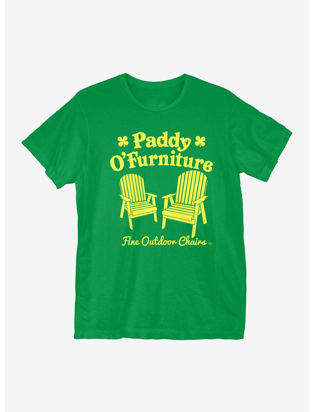 St Patrick's Day Paddy O'Furniture T-Shirt, KELLY GREEN, hi-res