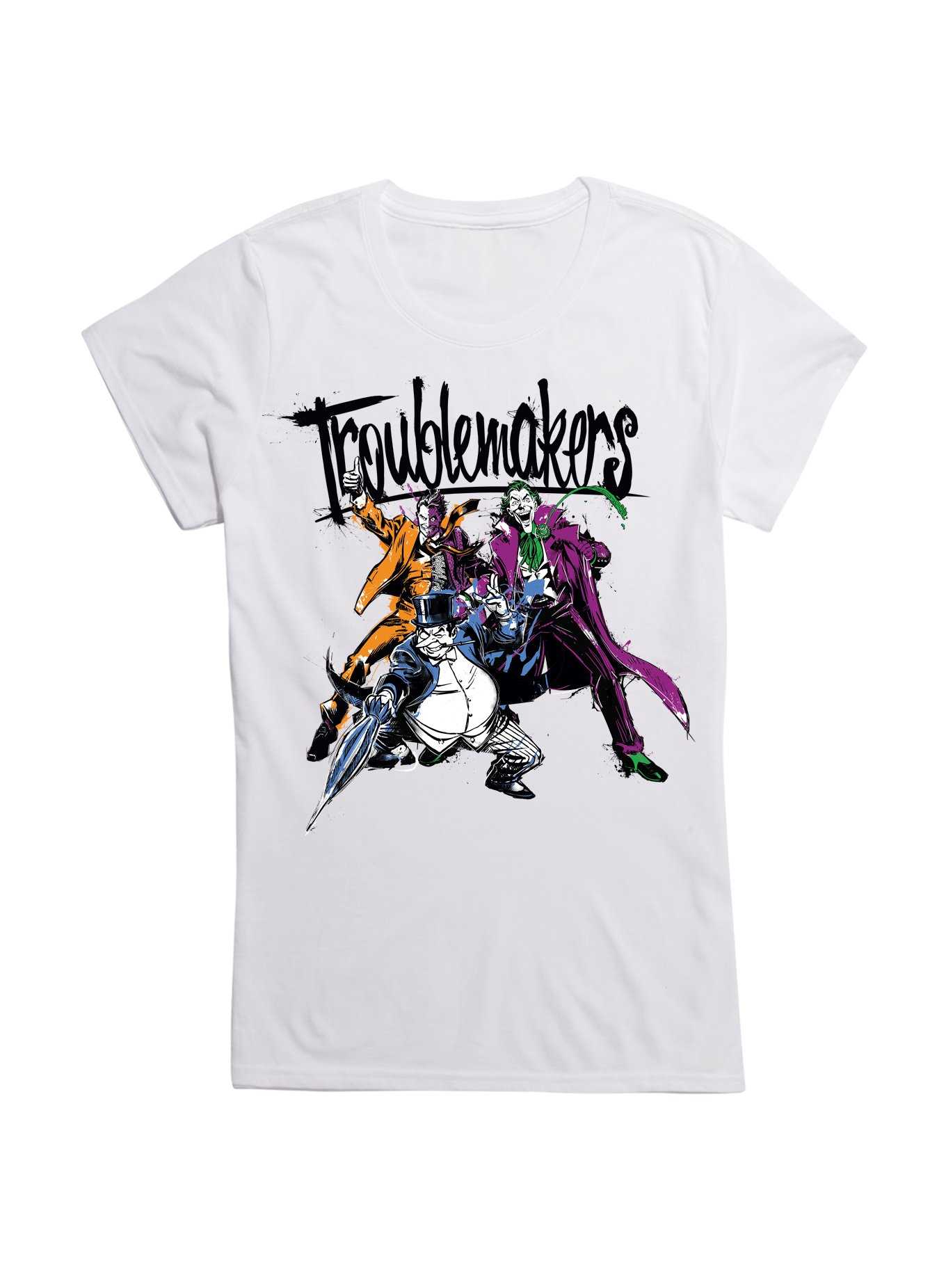 DC Comics Batman Villains Troublemakers Girls T-Shirt, , hi-res