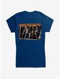 Harry Potter Weasley Family Collage Girls T-Shirt, NAVY, hi-res