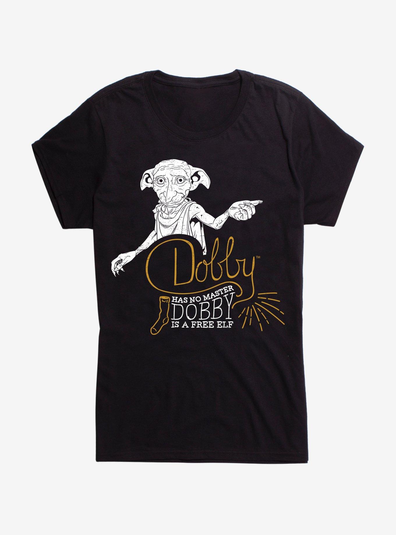 Harry Potter Dobby Is A Free Elf Girls T-Shirt
