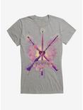 Harry Potter Until The Very End Wands Girls Pink T-Shirt, HEATHER, hi-res