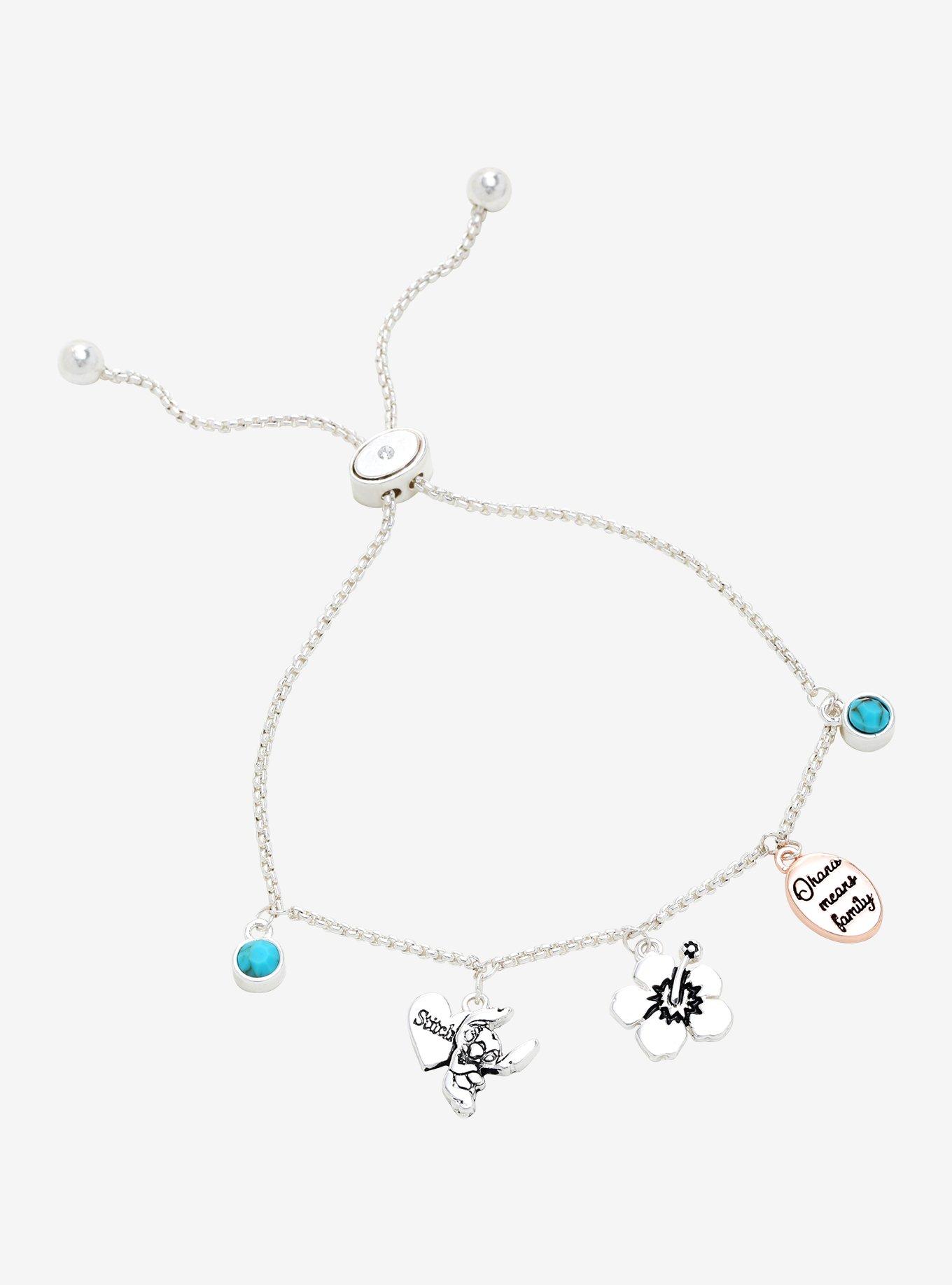 Disney Lilo & Stitch Charm Bracelet - BoxLunch Exclusive, , hi-res