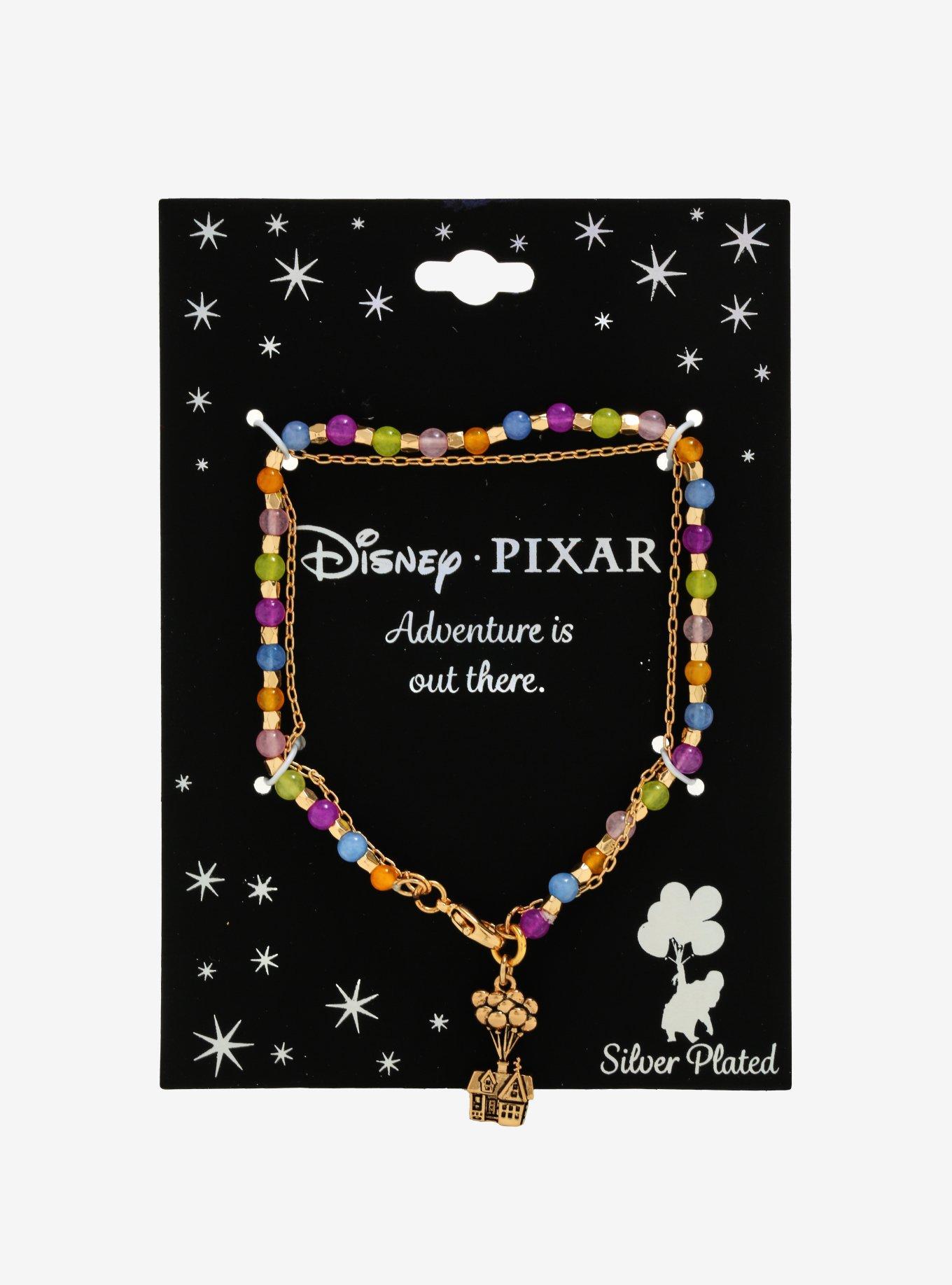 Disney Pixar Up Multicolor Dyed Quartz Bead Bracelet - BoxLunch Exclusive, , hi-res