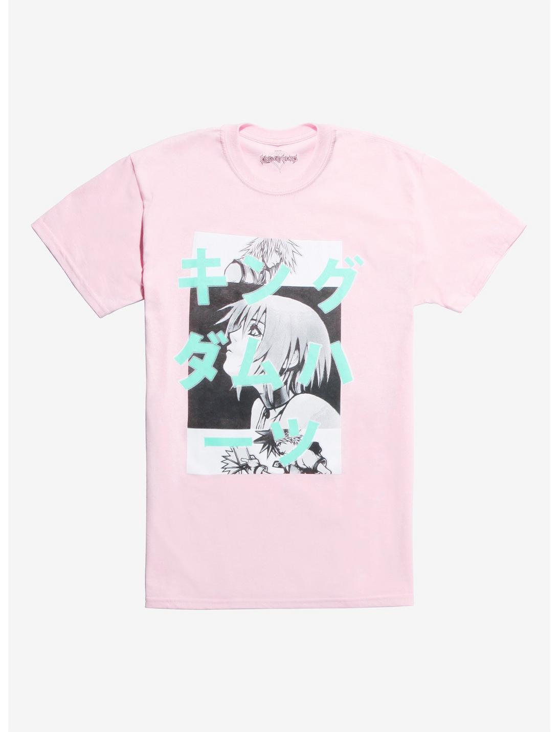 Disney Kingdom Hearts Pink Panel T-Shirt, MULTI, hi-res