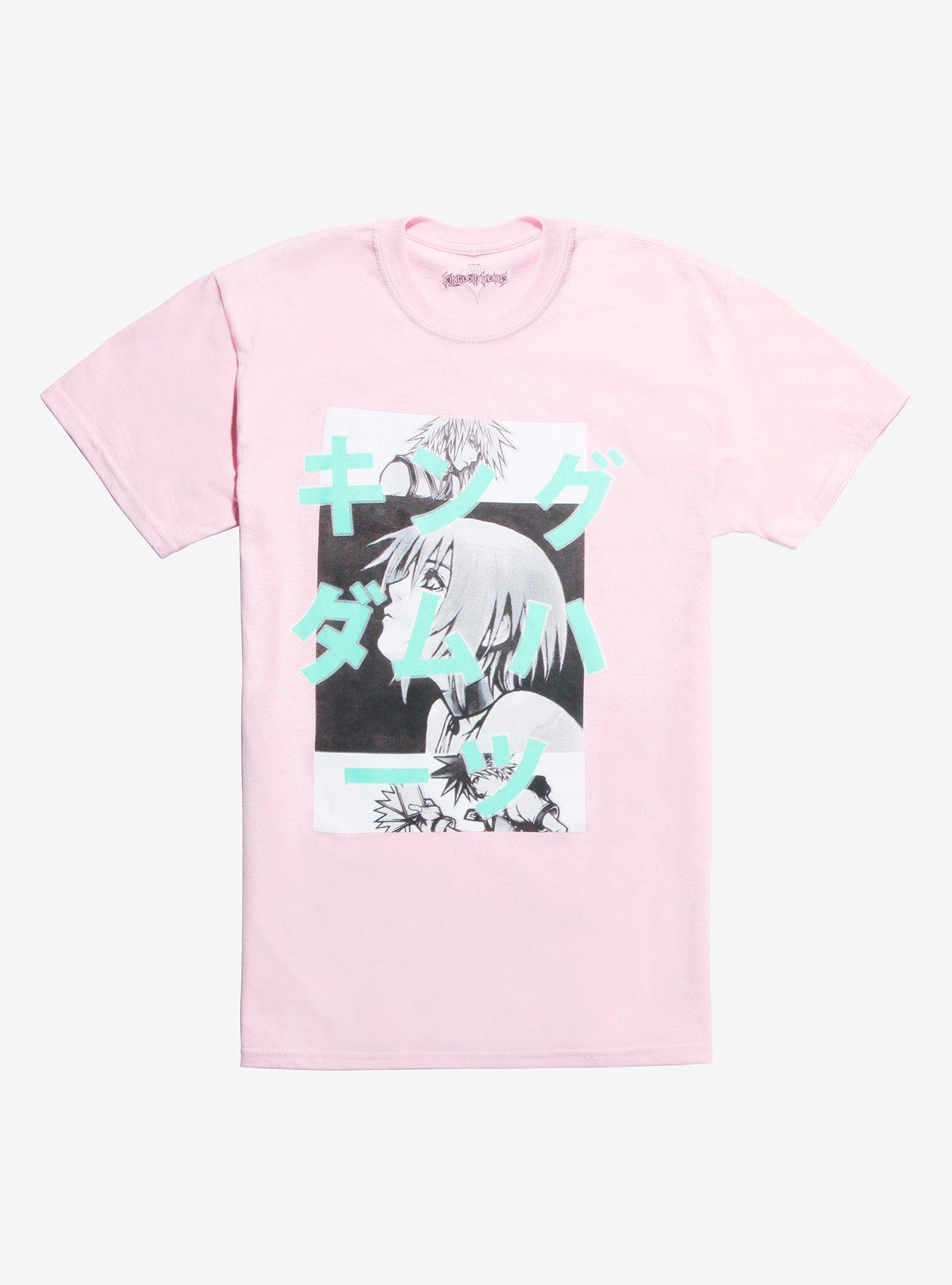 Disney Kingdom Hearts Pink Panel T-Shirt, MULTI, hi-res