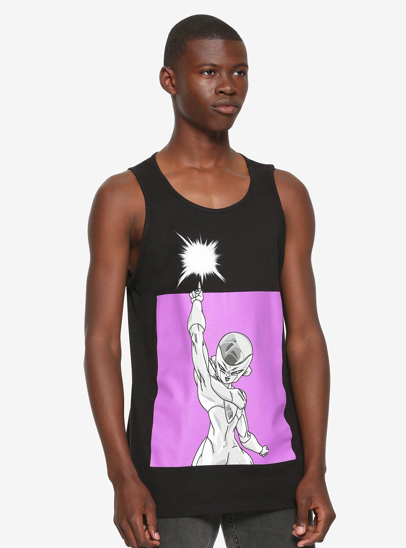 Dragon Ball Z Freiza Color Block Tank Top, PURPLE, hi-res