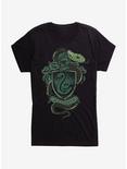 Harry Potter Slytherin Crest Girls T-Shirt, BLACK, hi-res