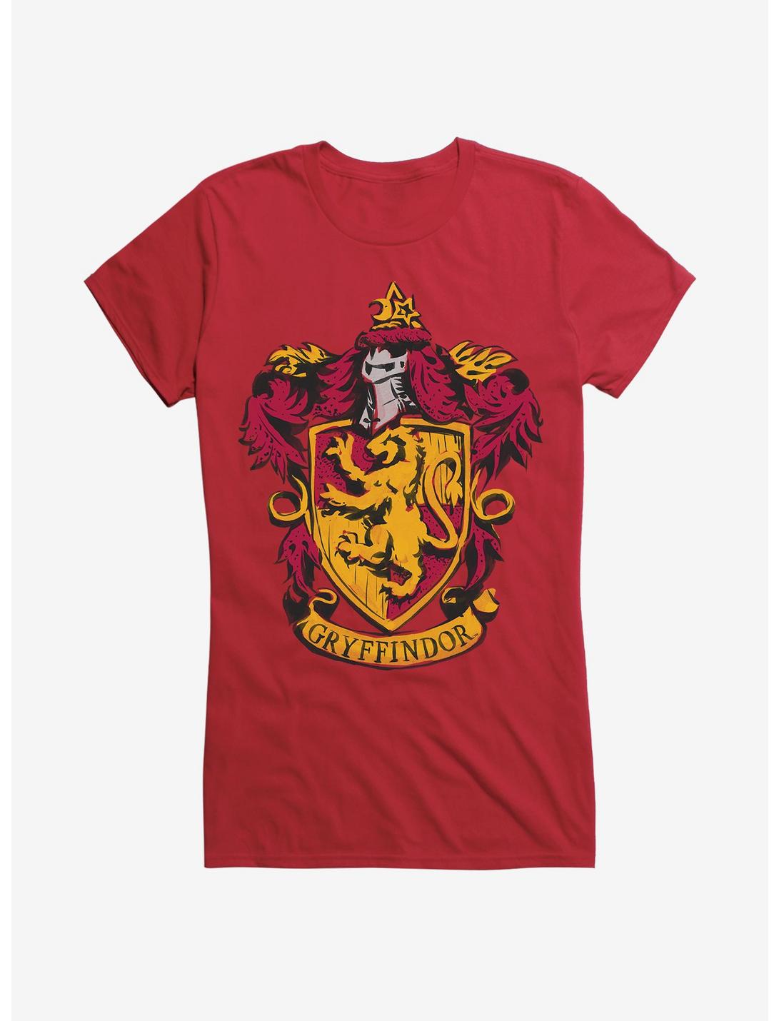 Harry Potter Gryffindor Lion Shield Girls T-Shirt, , hi-res