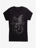 Harry Potter Dragon Flight Girls T-Shirt, BLACK, hi-res