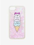 Ice Cream Cat Glitter Smartphone Case - BoxLunch Exclusive, , hi-res