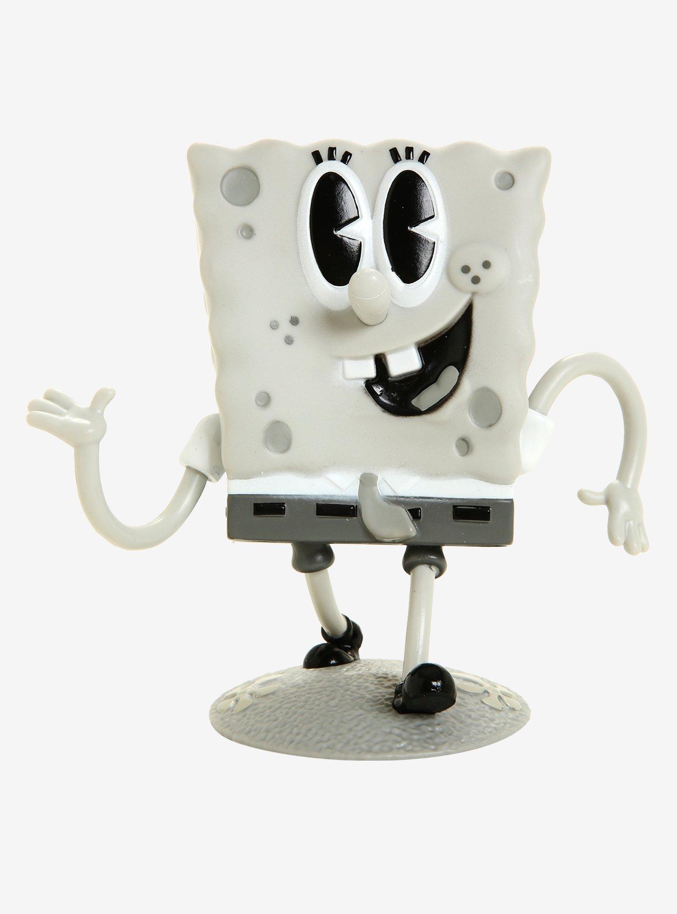 SpongeBob SquarePants Old Timey Black & White Vinyl Figure, , hi-res