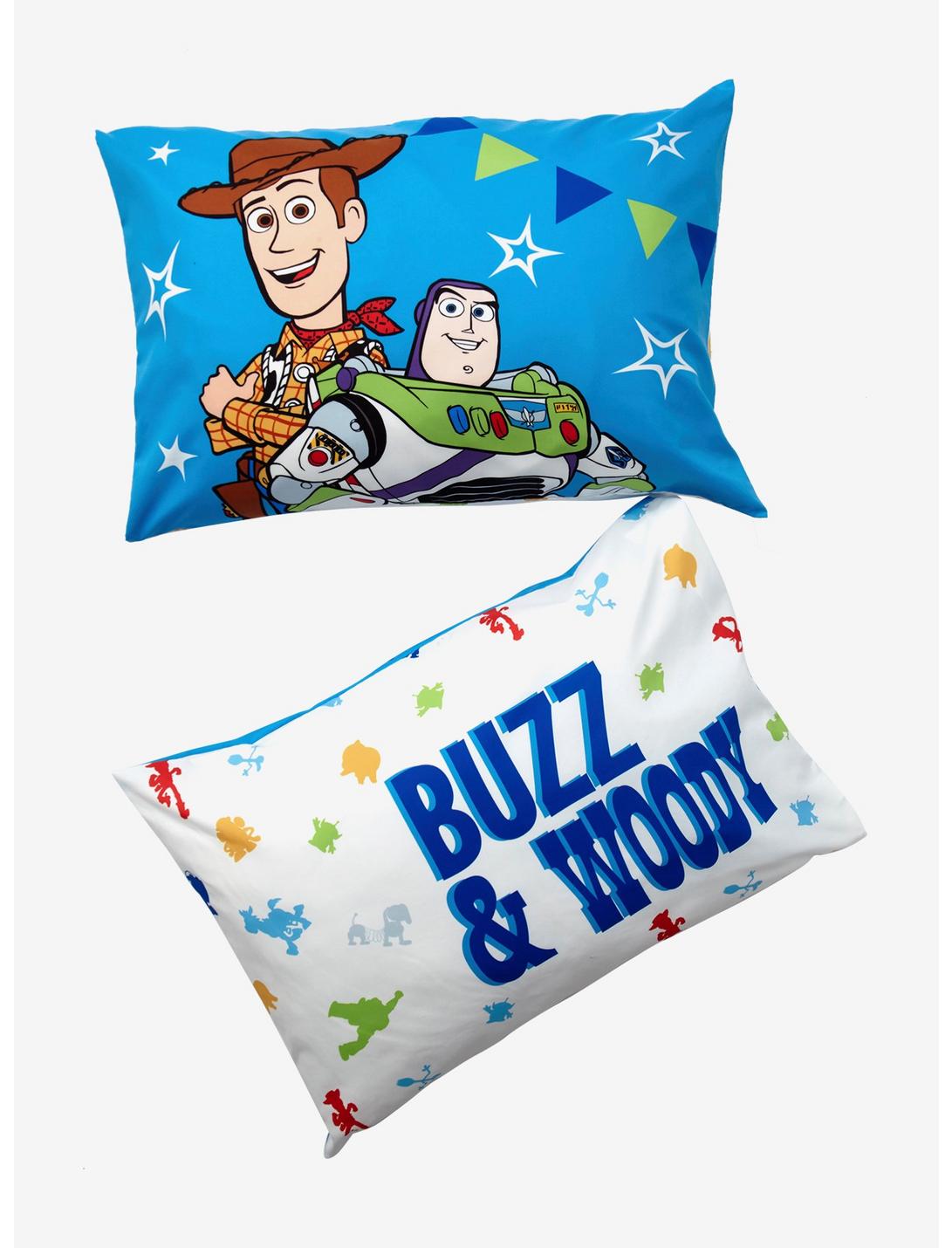 Disney Pixar Toy Story 4 Buzz & Woody Pillowcase Set, , hi-res