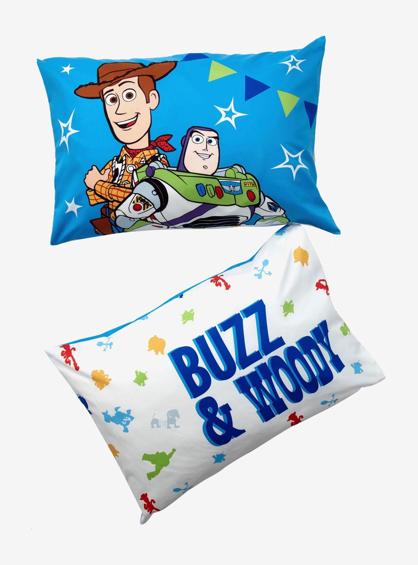 Disney Pixar Toy Story 4 Buzz & Woody Pillowcase Set, , hi-res