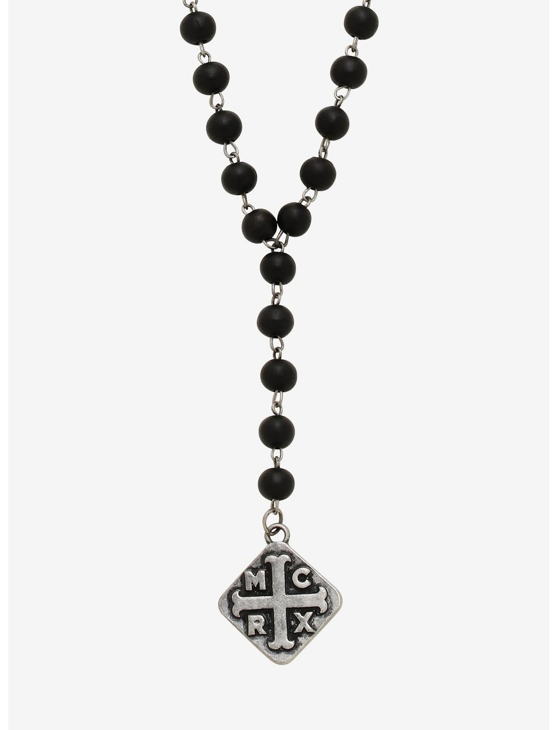 My Chemical Romance Rosary Pendant Necklace, , hi-res