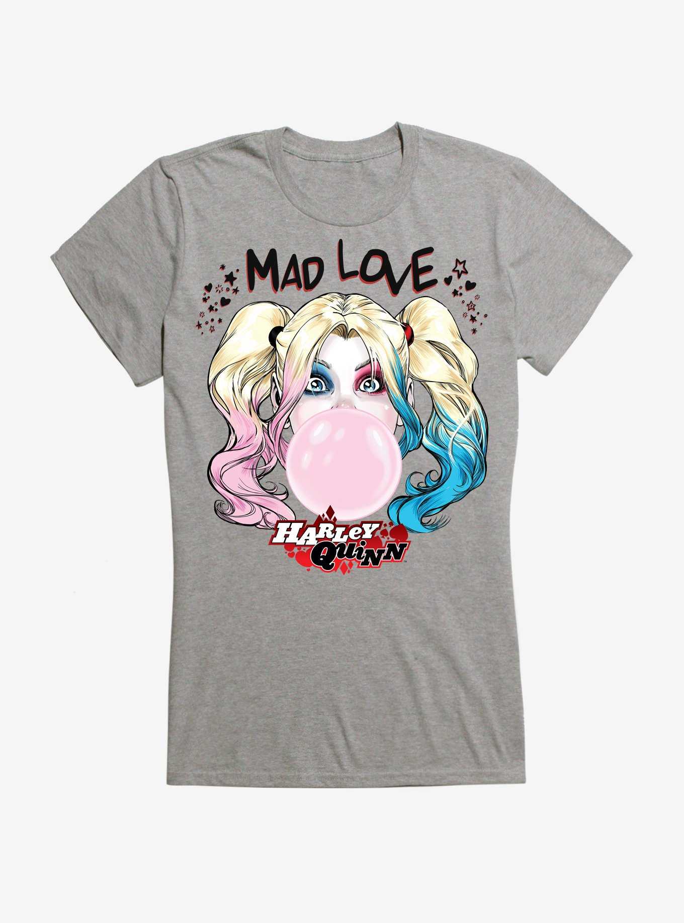 DC Comics Batman Mad Love Harley Quinn Girls T-Shirt, , hi-res