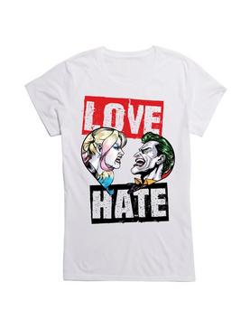 DC Comics Batman Love & Hate Harley & Joker Girls T-Shirt, , hi-res